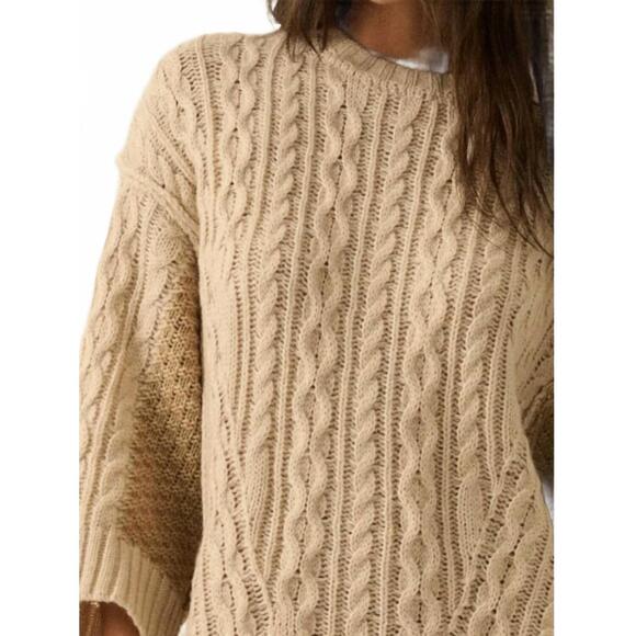 NEW PROMESA honey sweater mini dress in cream - Picture 5 of 5